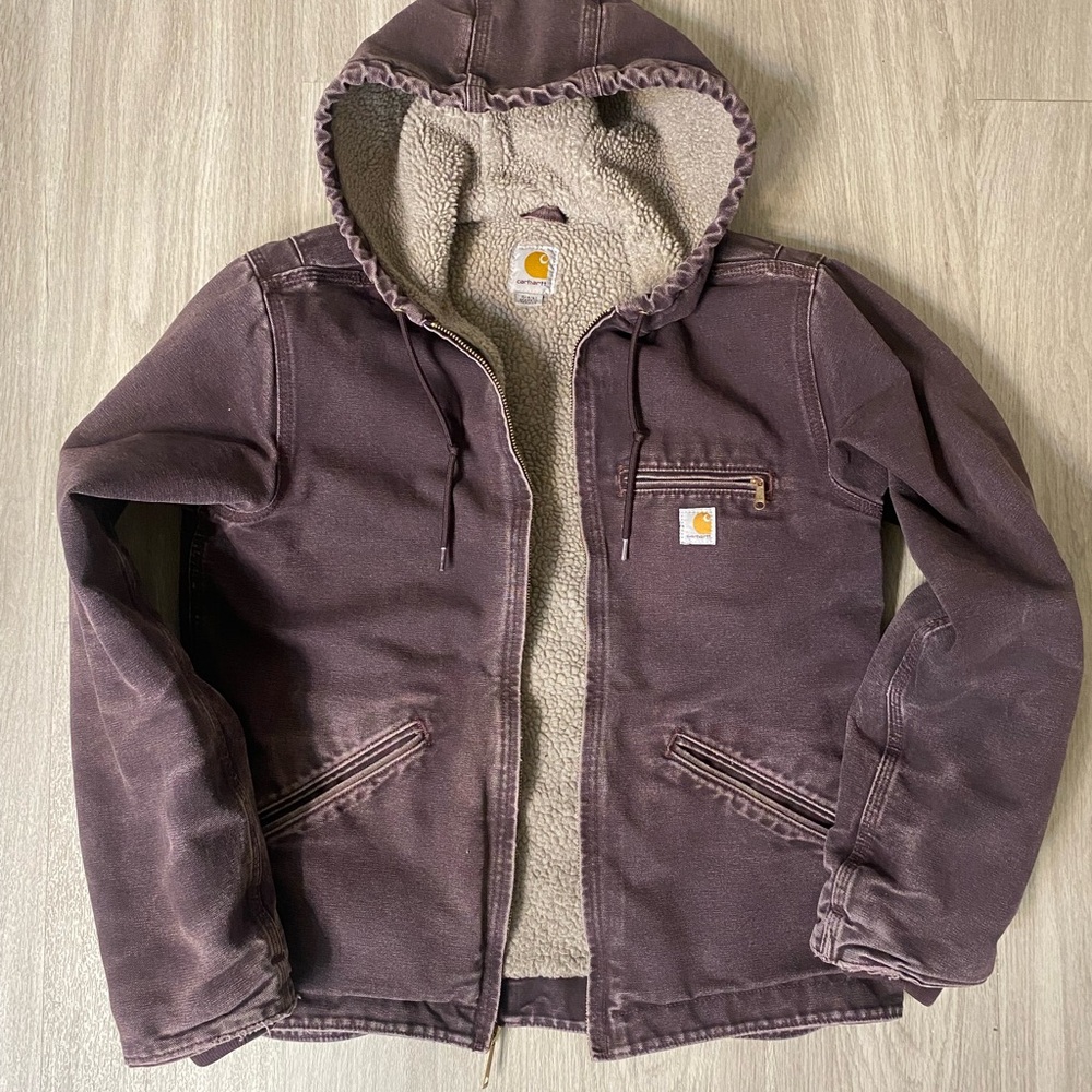 Carhartt Brown Hooded Jacket